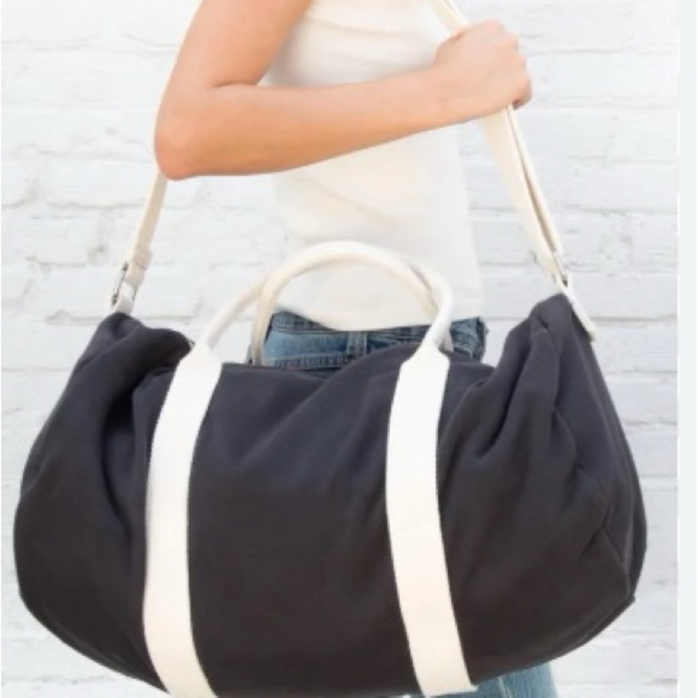 Brandy Melville navy duffle bag